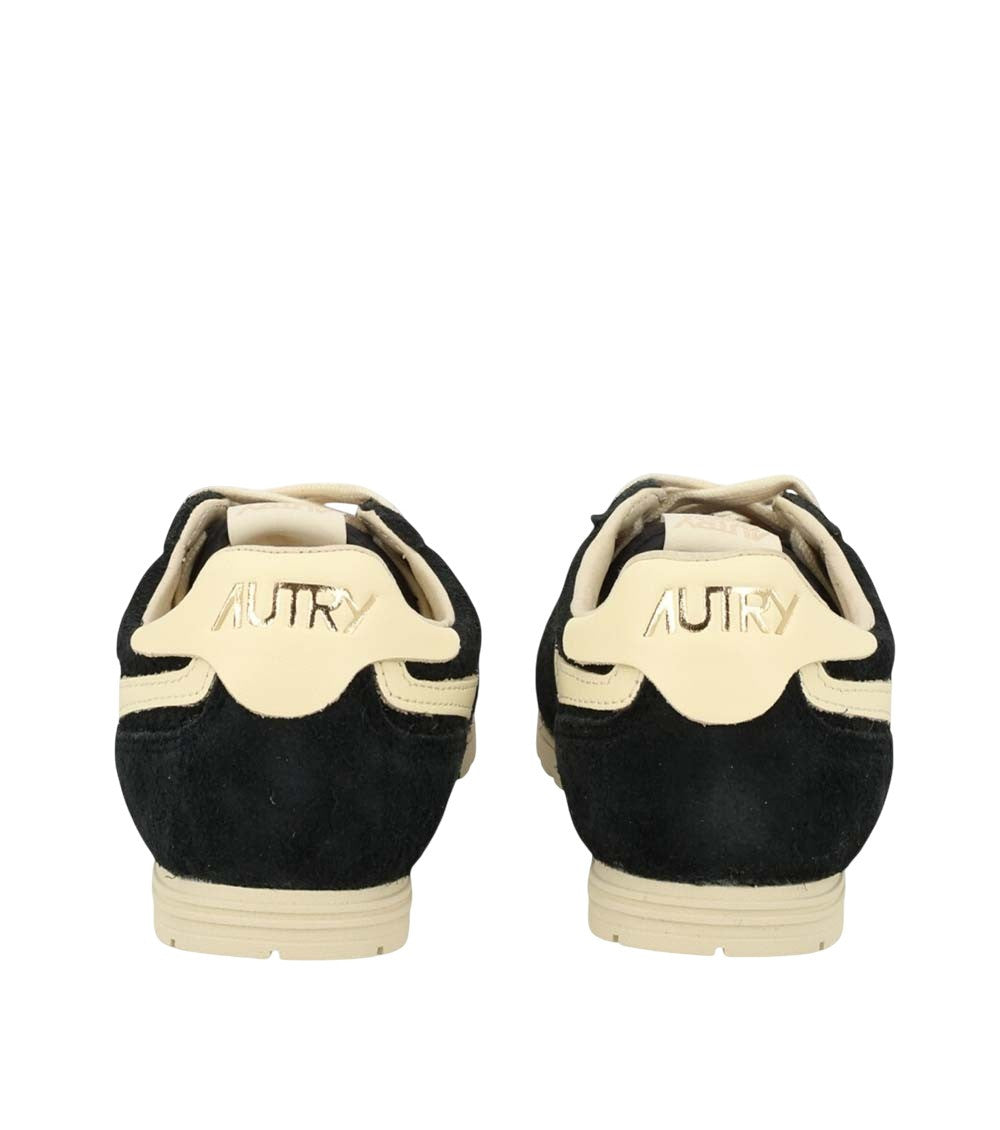 Black Color-Block Medalist Sneakers 4