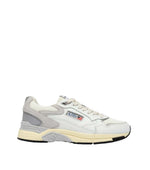 White Color Block Sneakers 1