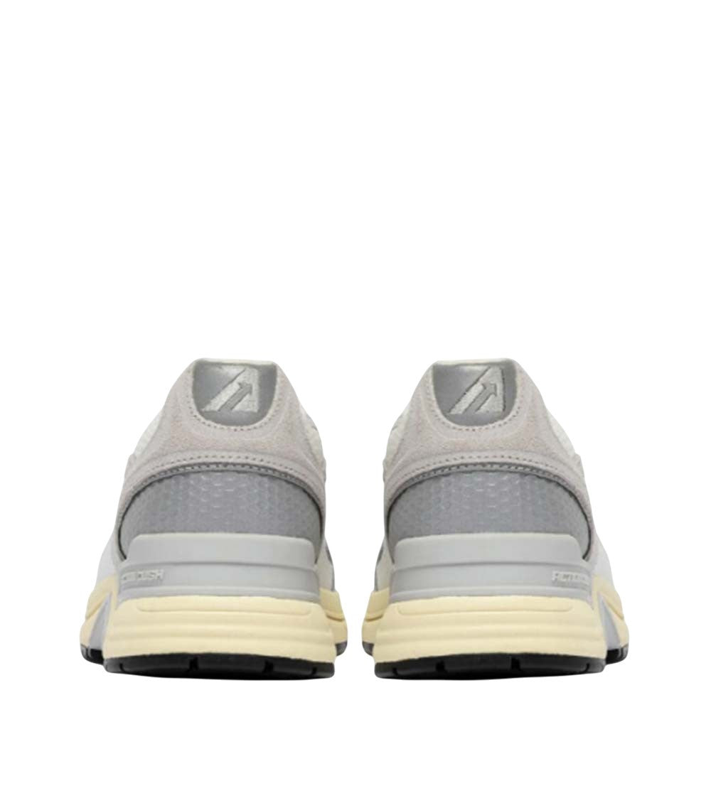 White Color Block Sneakers 2