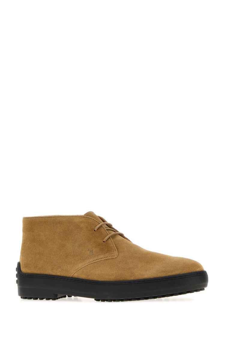 Light Brown Suede Ankle Boots 2
