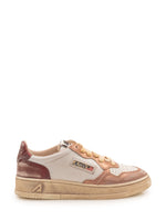 Brown Color Block Sneakers 1