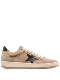 Beige Logo Sneakers 1