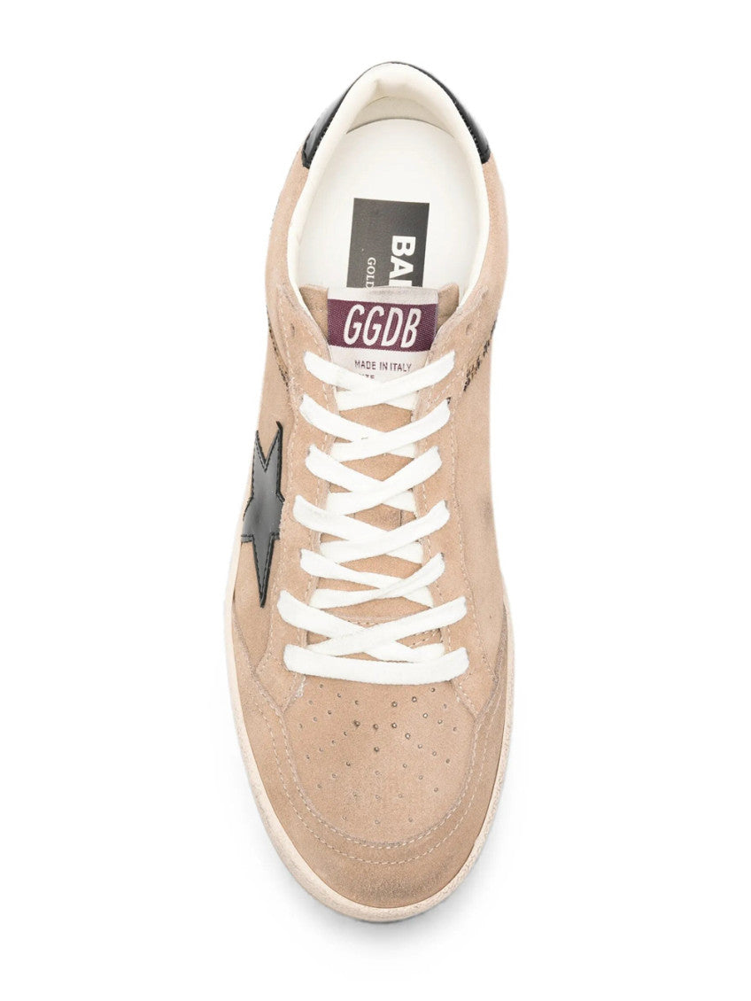 Beige Logo Sneakers 4