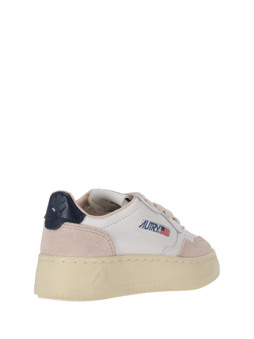 Babies White Color Block Sneakers 4