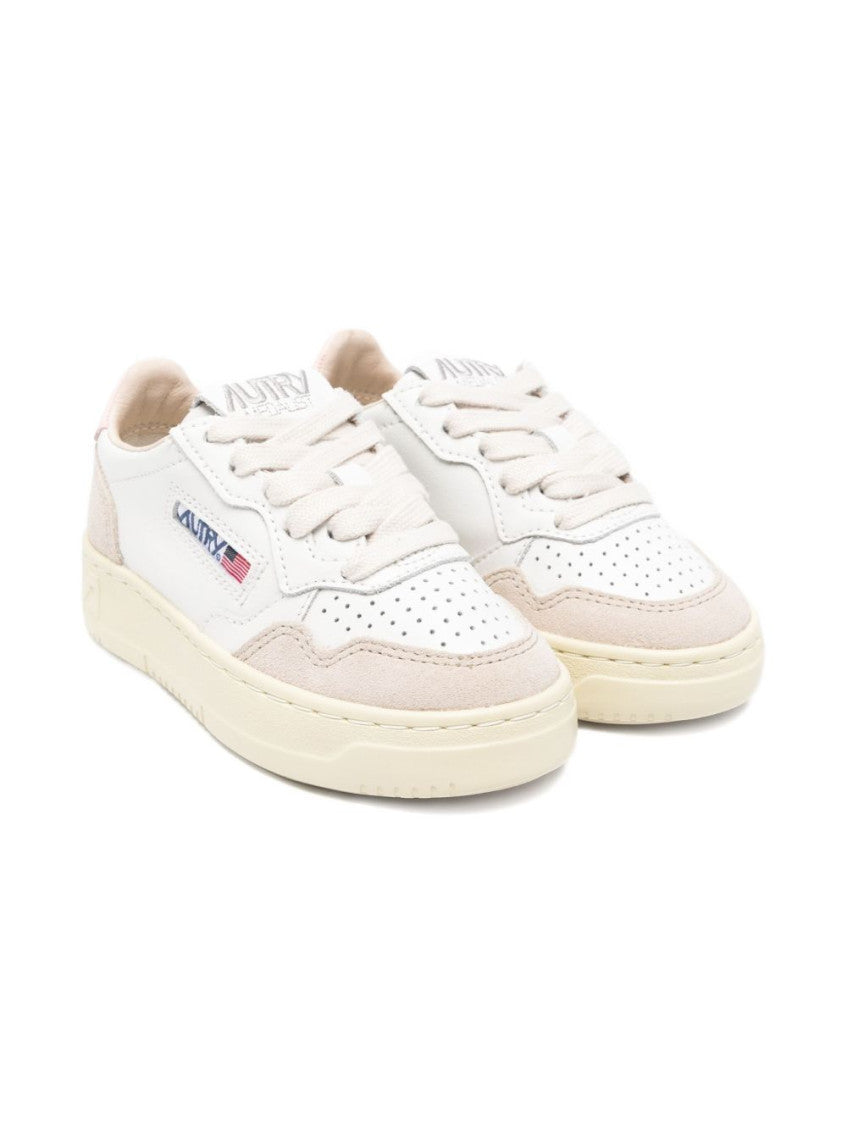 Babies White Color Block Sneakers 2