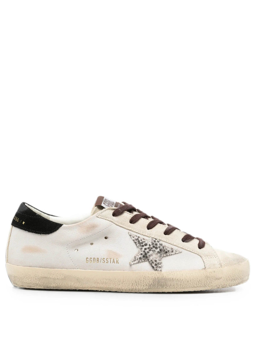 White Color Block Sneakers 1