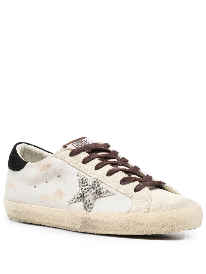 White Color Block Sneakers 2