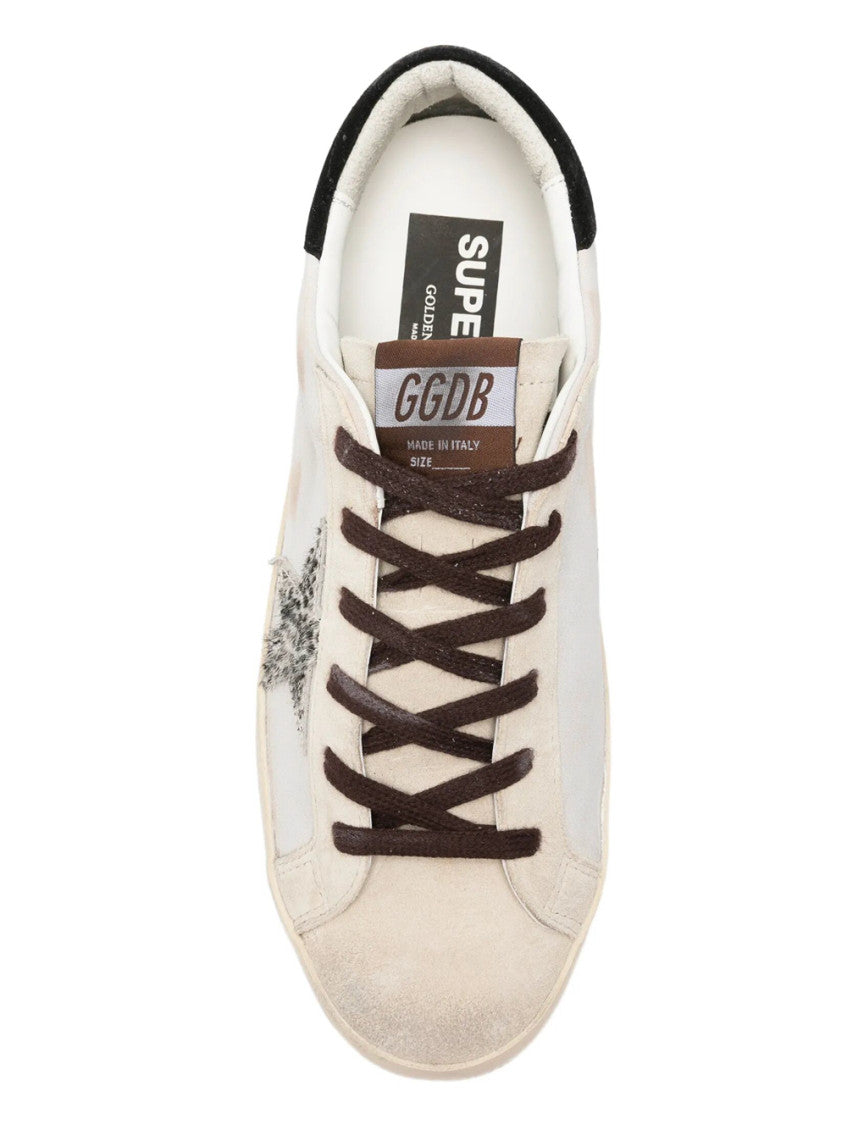 White Color Block Sneakers 4