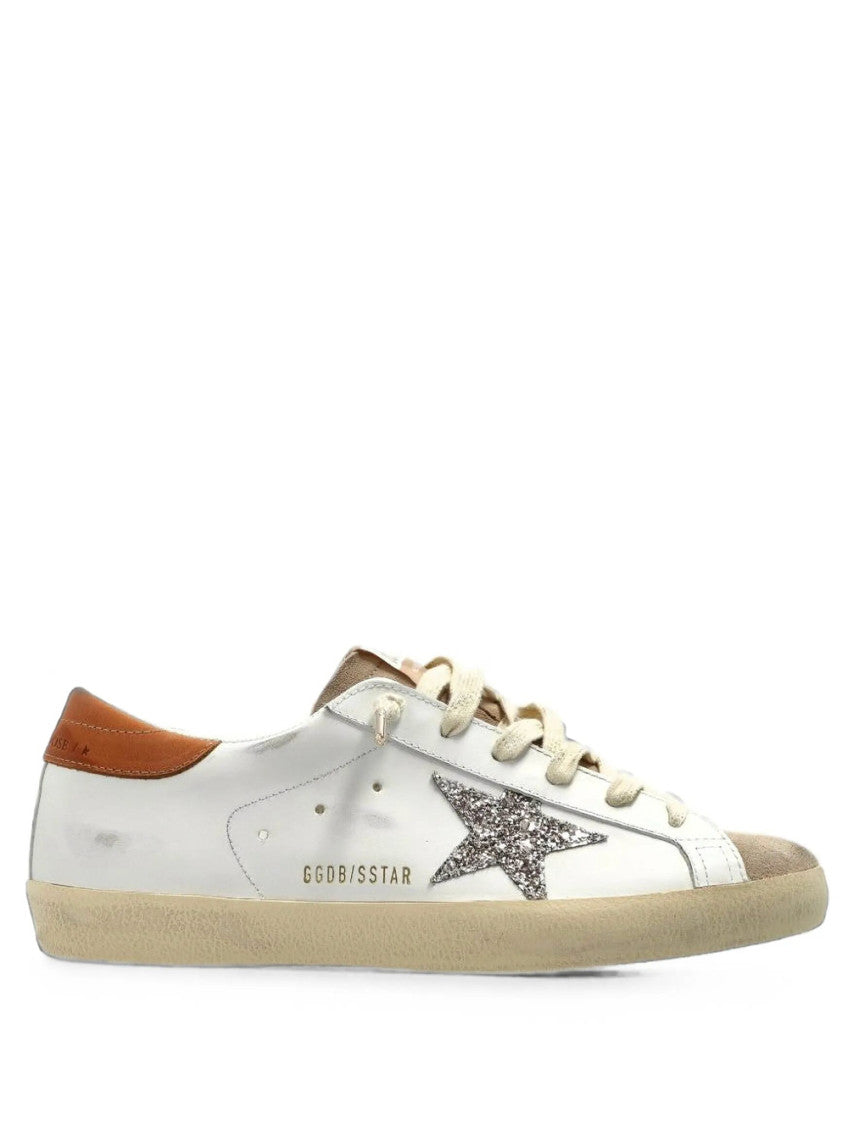 White Color Block Sneakers 1