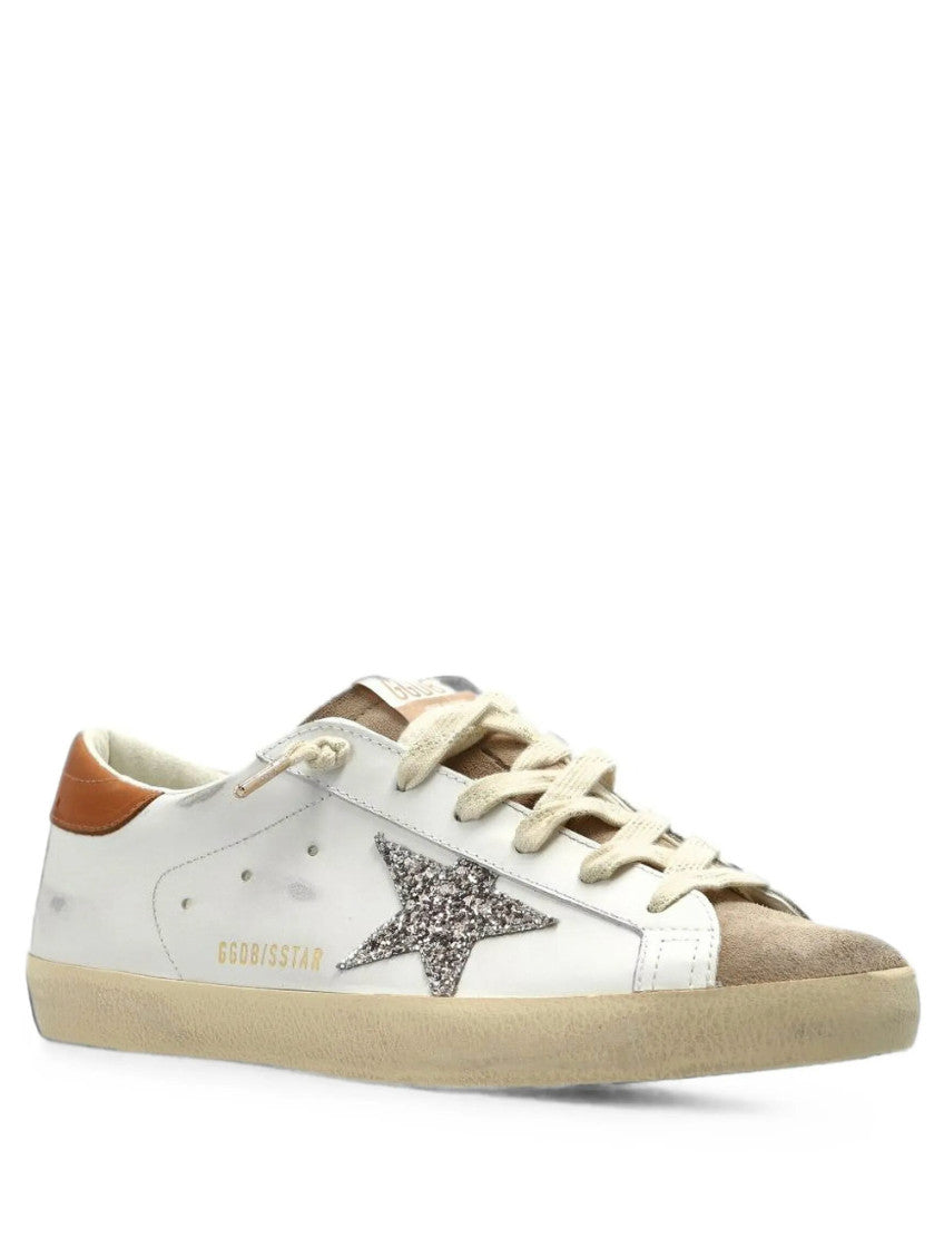 White Color Block Sneakers 2