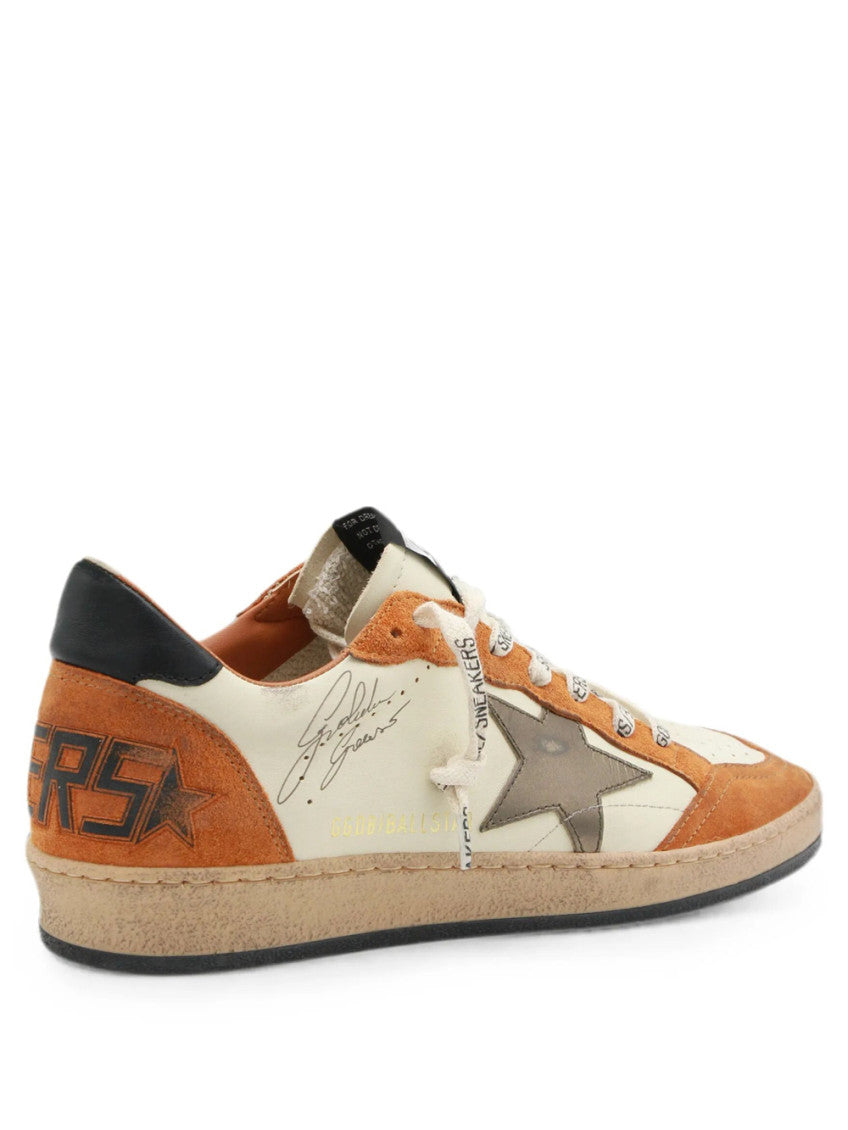 White Color Block Superstar Sneakers 2