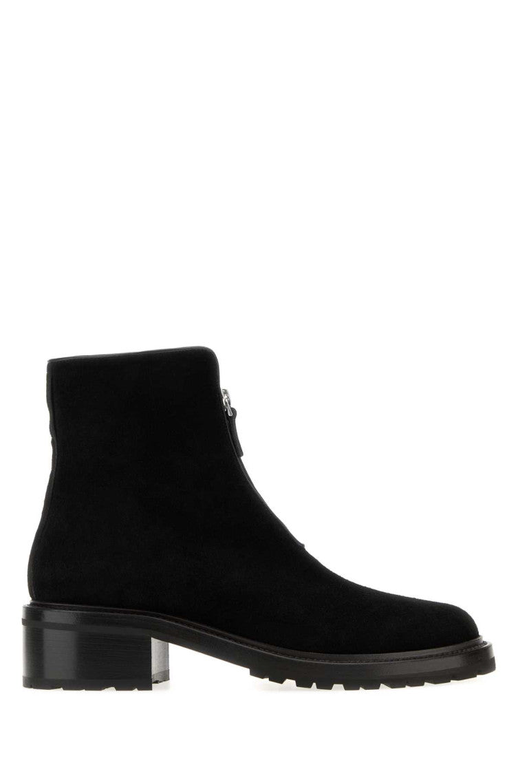 Black Suede Hike Boots 1
