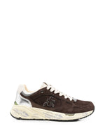 Brown Color Block  Sneakers 1