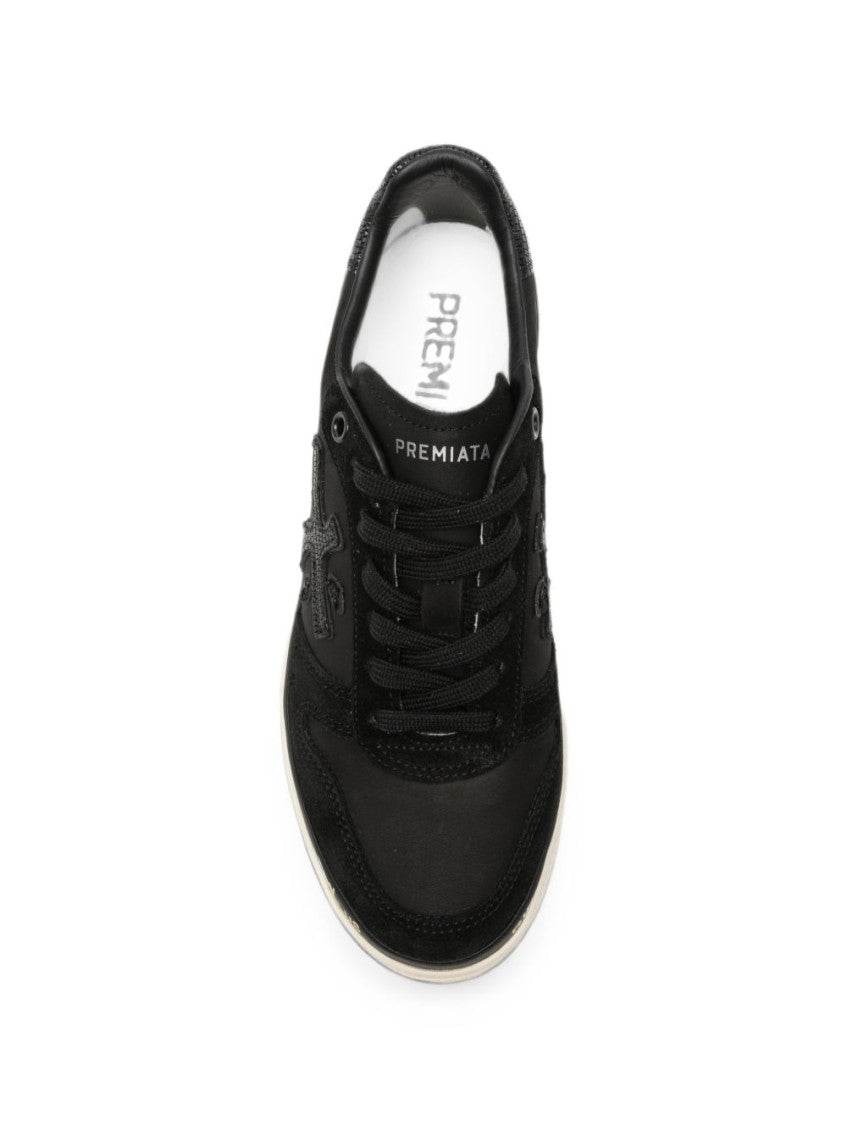 Black Logo Sneakers 3