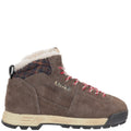 Brown High-Top Suede Sneakers 1