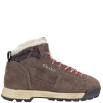 Brown High-Top Suede Sneakers 1