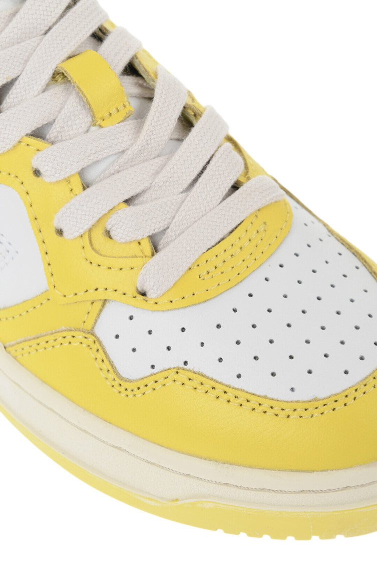 Yellow Two-Tone Sneakers 3