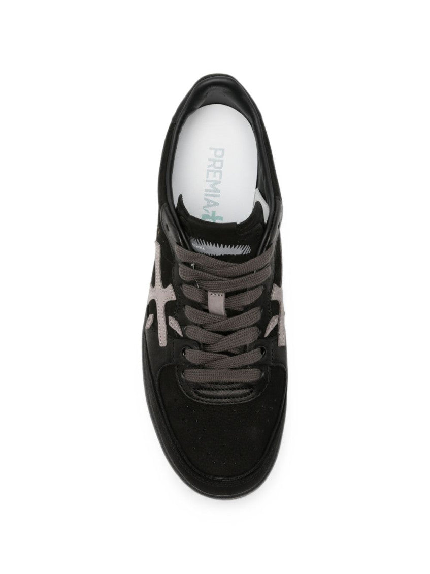 Black Logo Sneakers 3