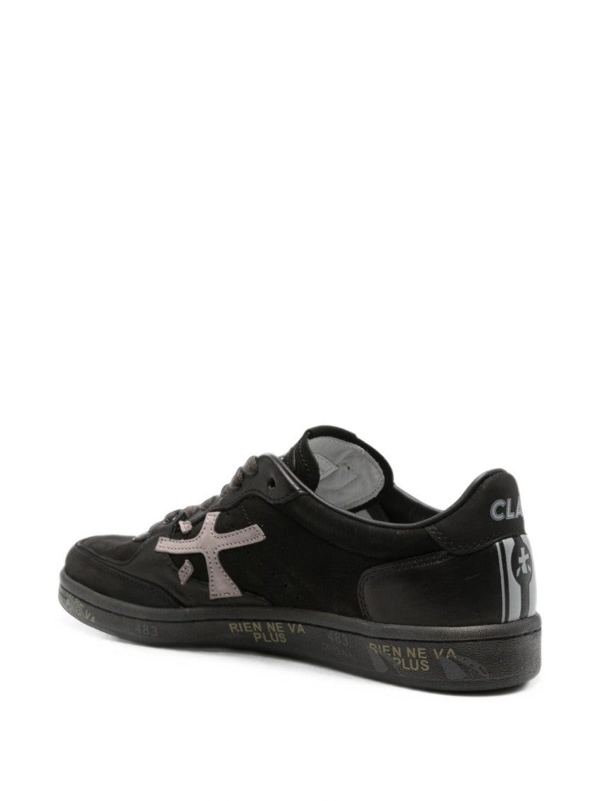 Black Logo Sneakers 4