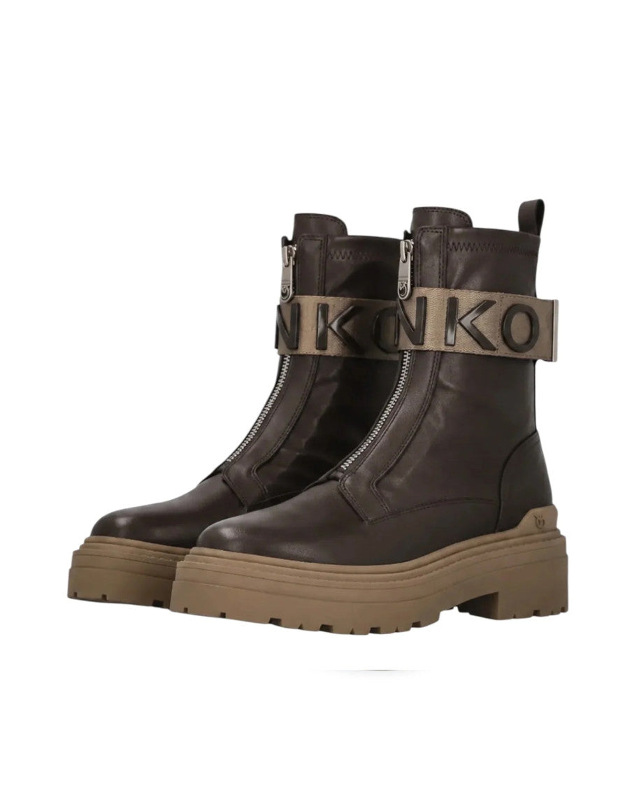Brown Logo Carryover Boots 2