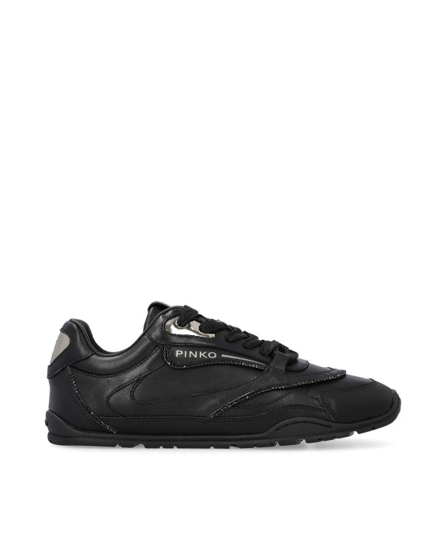 Black Logo Sneakers 1