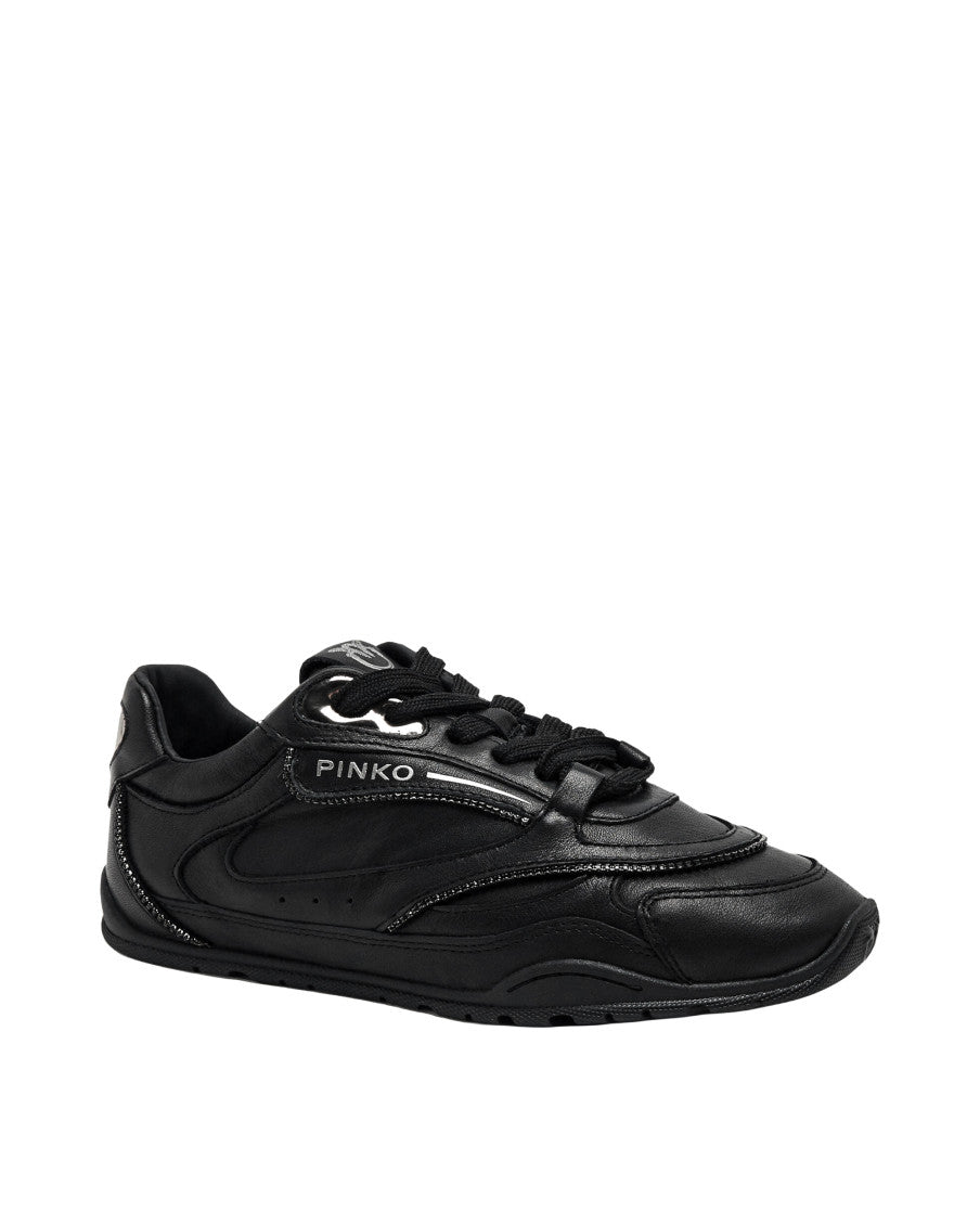 Black Logo Sneakers 2