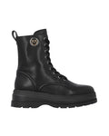 Black Solid Boots 1