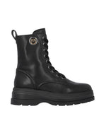 Black Solid Boots 1
