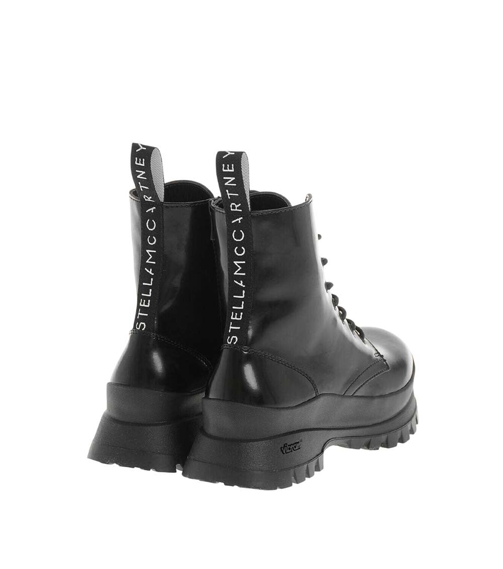 Black Logo Trace Boots 3