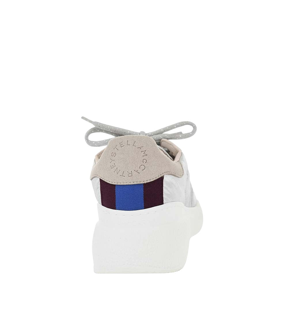Silver Color Block Sneakers 3