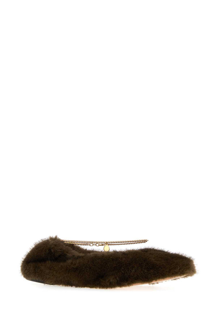 Brown Slip On Ballet Flats 2