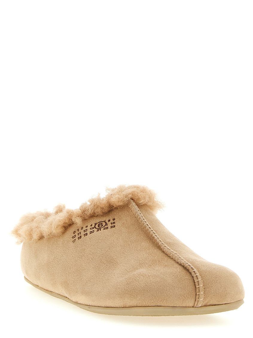 Beige Numeric Slippers 2