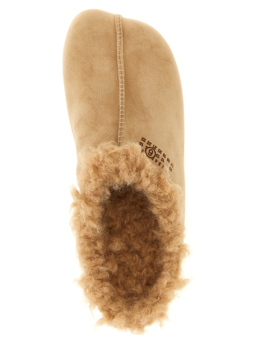 Beige Numeric Slippers 4