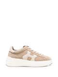 Beige Logo Sneakers 1