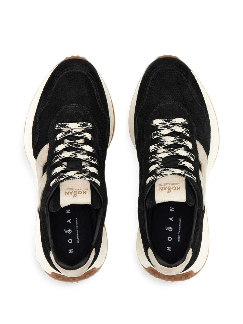 Black Logo Sneakers 3