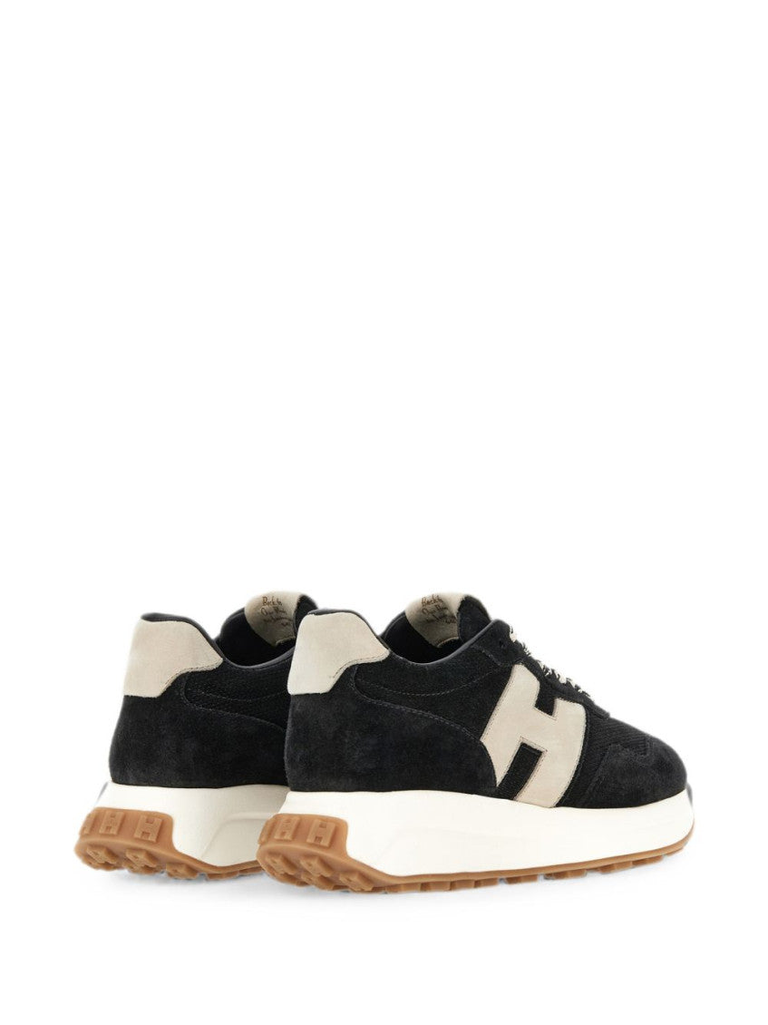 Black Logo Sneakers 4