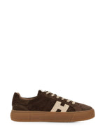 Brown Logo Sneakers 1
