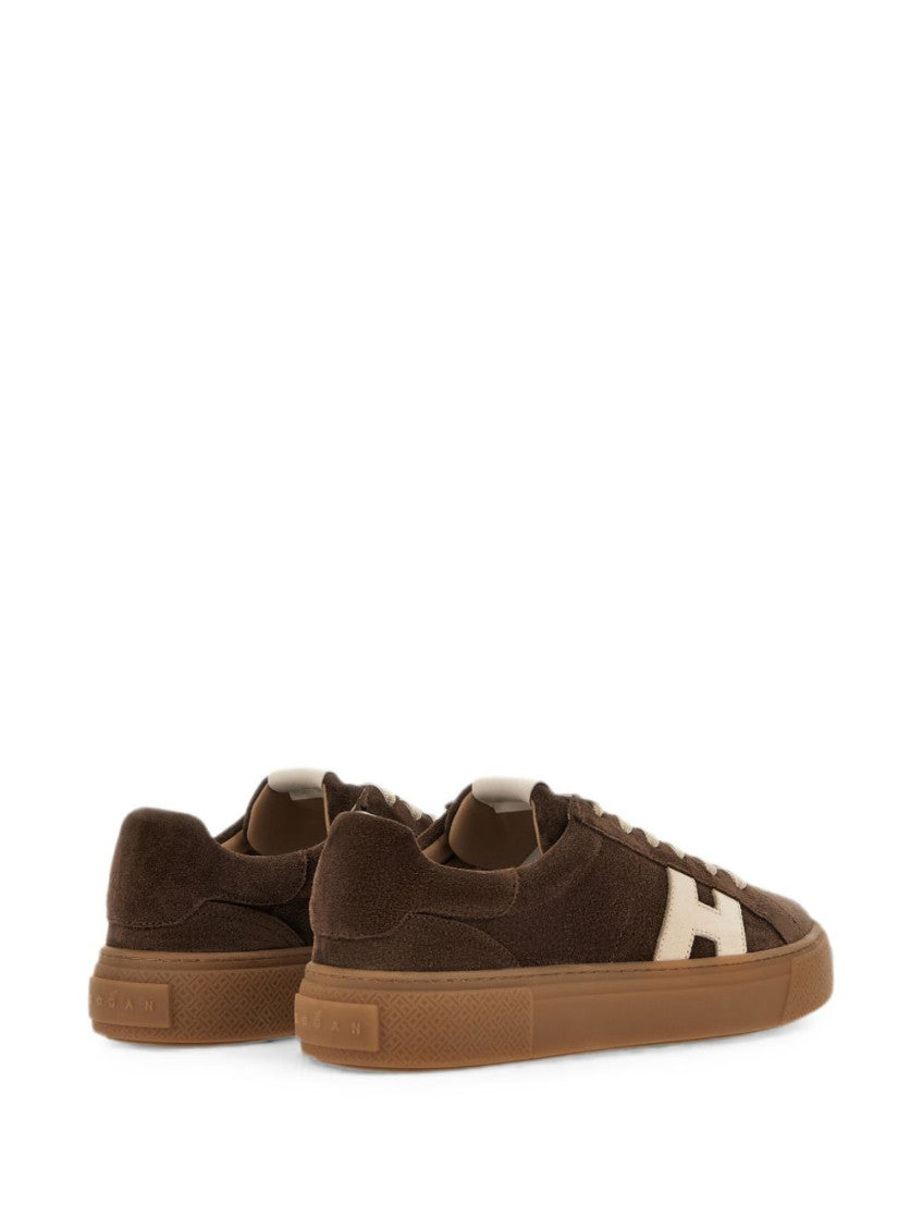 Brown Logo Sneakers 4
