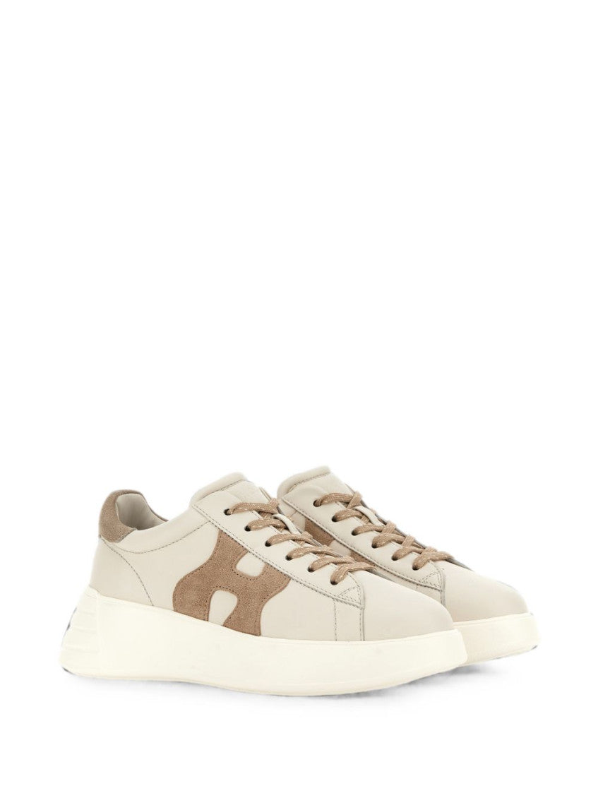 Off White Color Block Sneakers 2