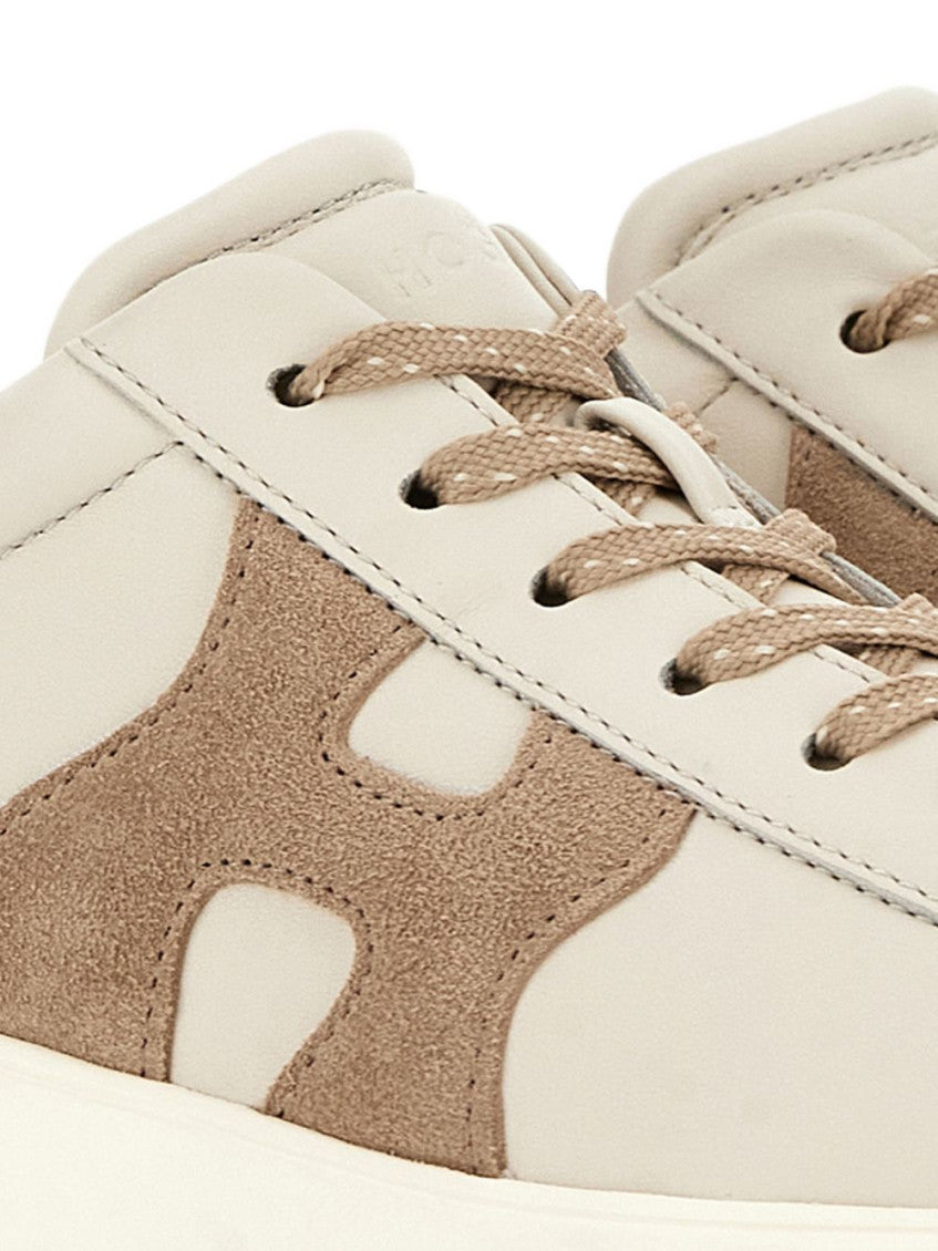Off White Color Block Sneakers 5