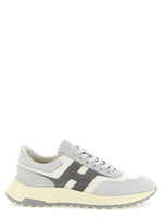 Grey Color Block Sneakers 1