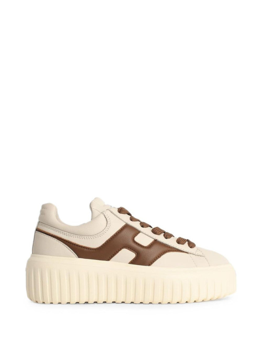 Off White Color Block Sneakers 1