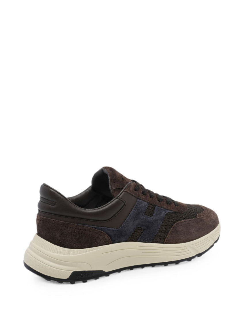 Dark Brown Logo Hyperlight Sneakers 2