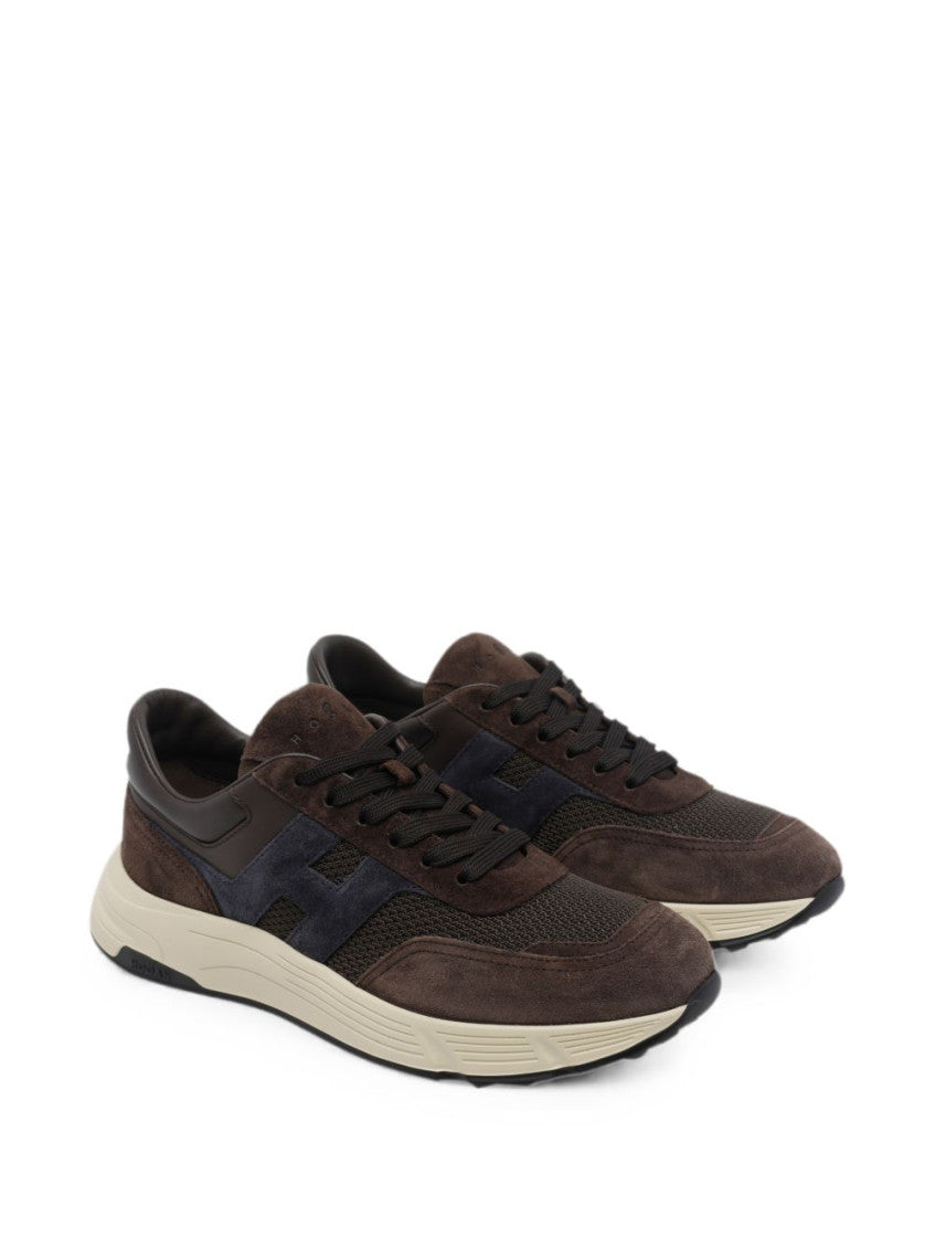 Dark Brown Logo Hyperlight Sneakers 3