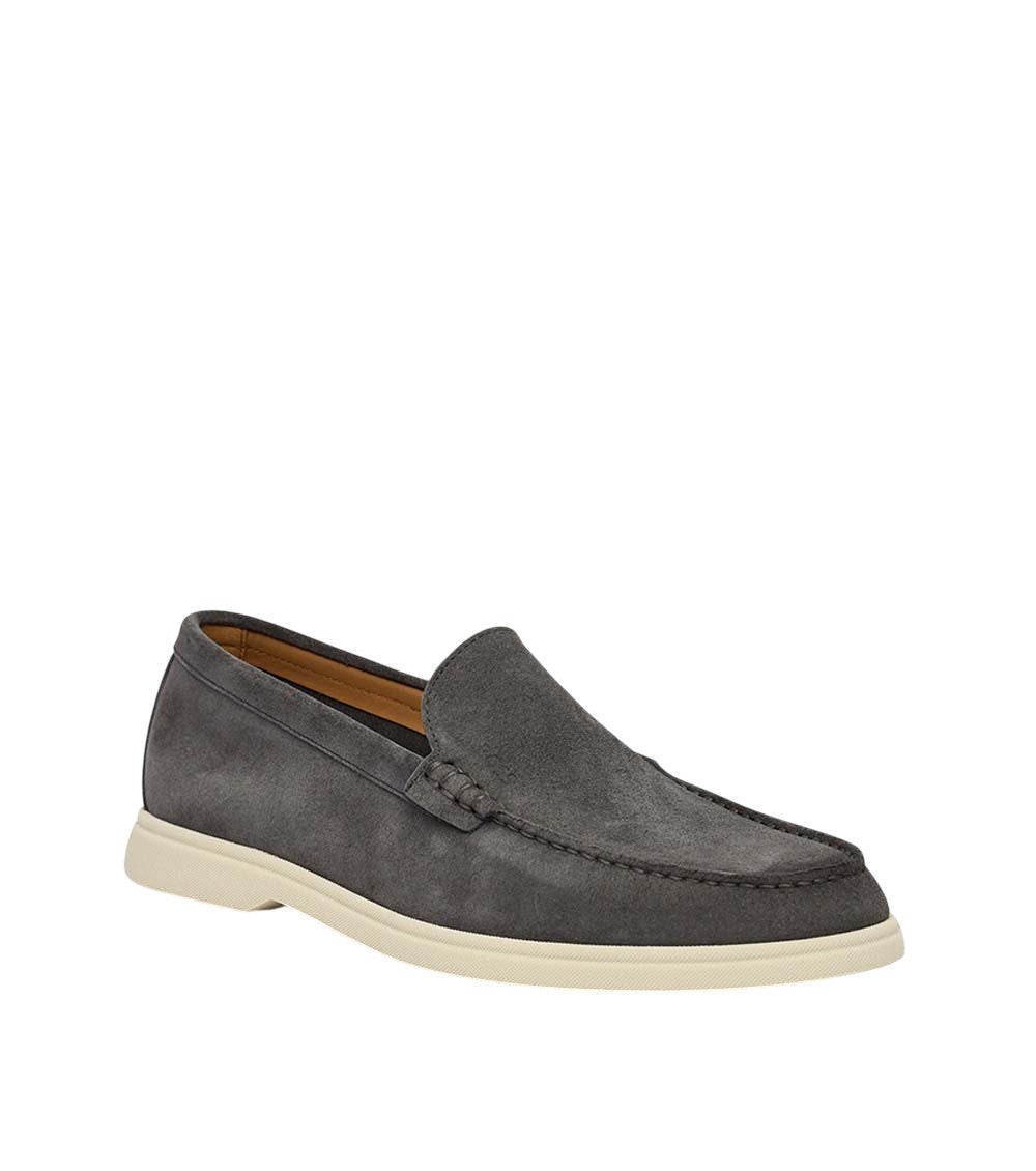 Dark Grey Slip-on Loafers 1