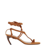 Brown Suede Heels 1