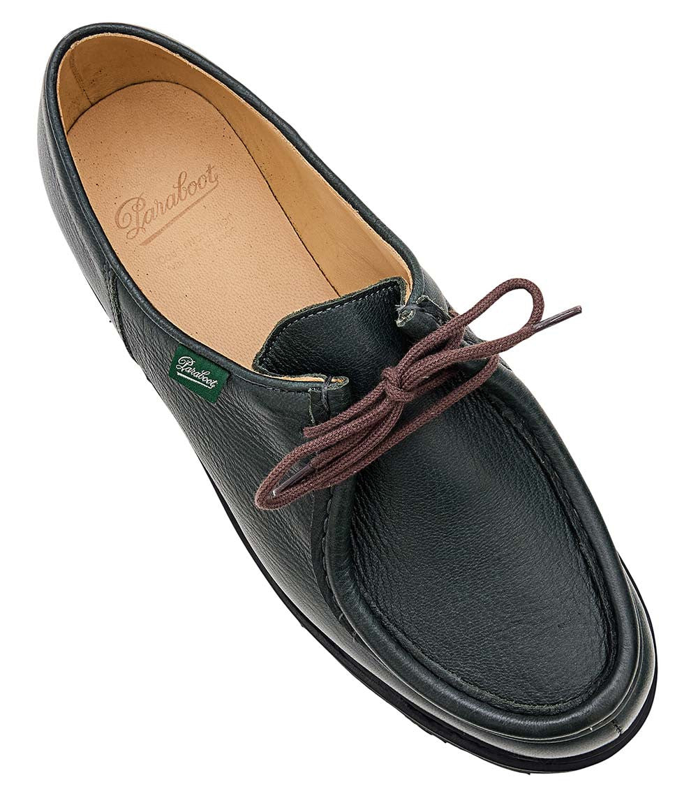 Dark Green Leather Dress Shoes 4