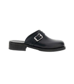 Black Leather Sandals 1