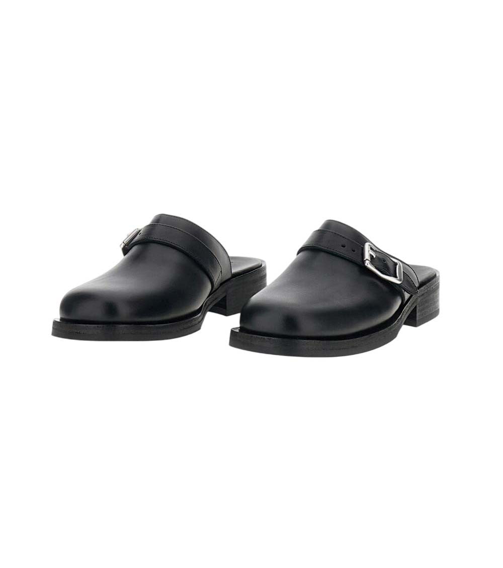 Black Leather Sandals 2