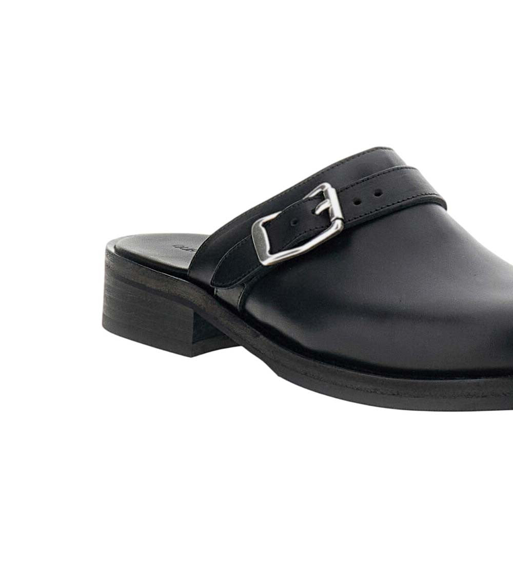 Black Leather Sandals 4
